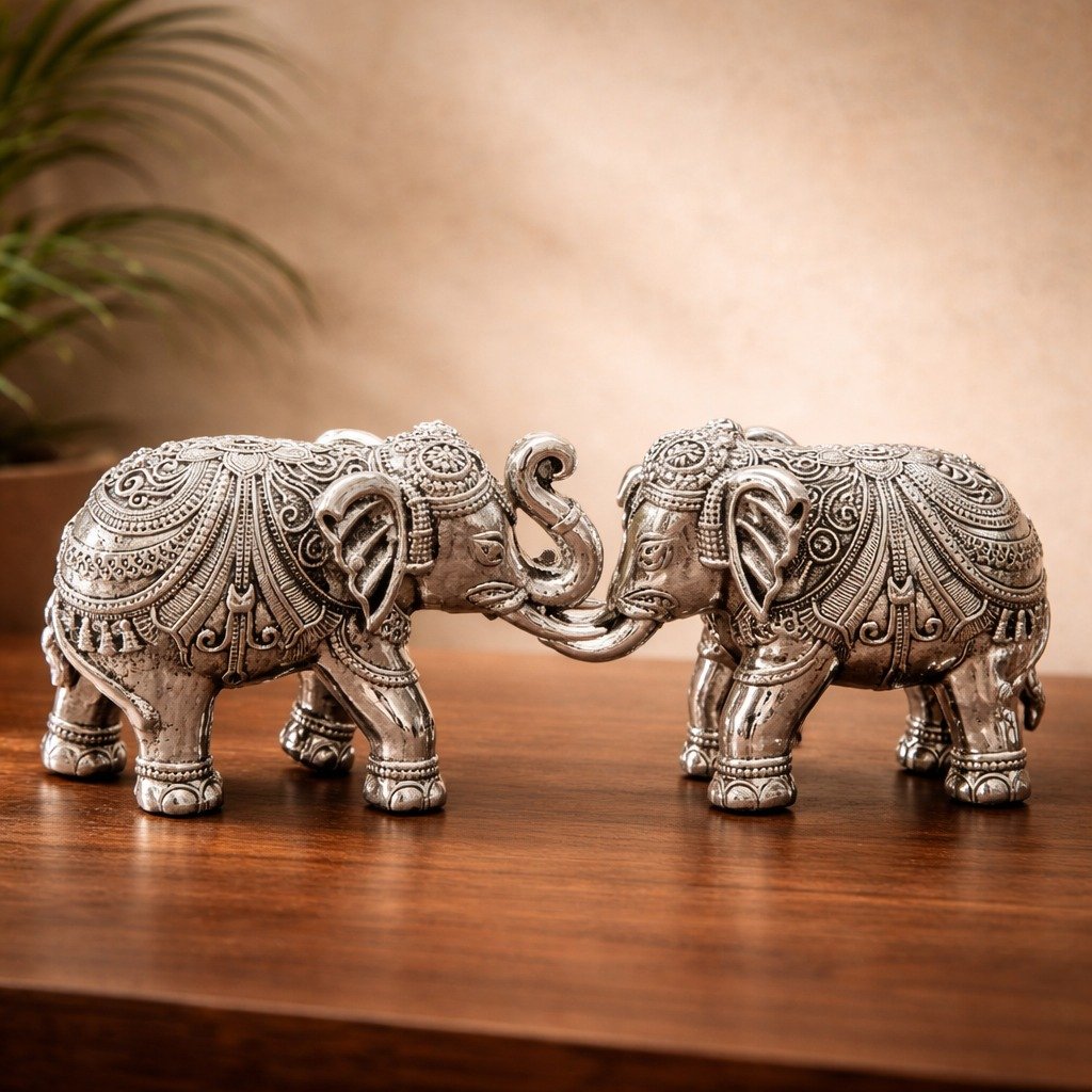 Brass Ganesh Idol - 3 inch